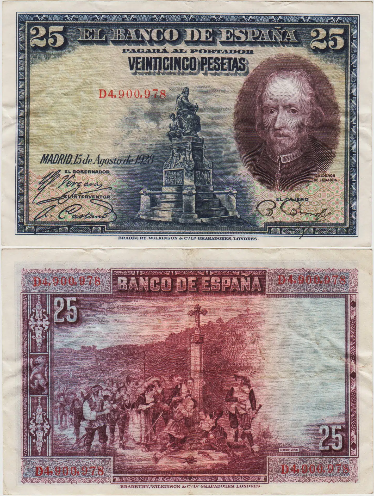 İSPANYA 25 PESETA 1928. ÇOK ÇOK TEMİZ KONDİSYON