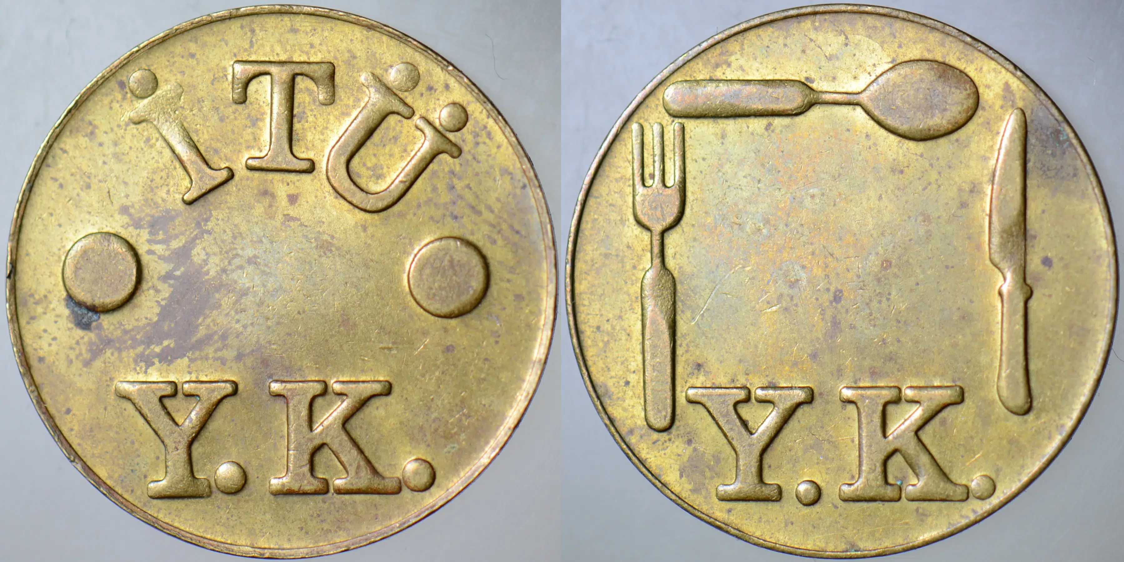 İSTANBUL TEKNİK ÜNİVERSİTESİ YEMEK JETONU. İTÜ Y.K.