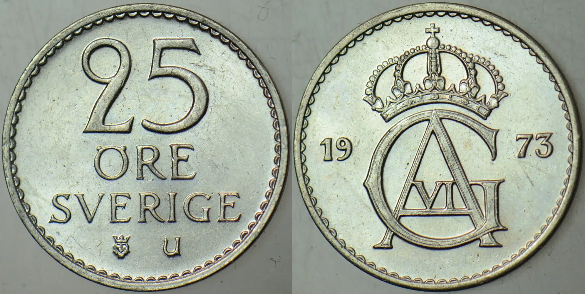 İSVEÇ 25 ÖRE 1972 ÇİL.