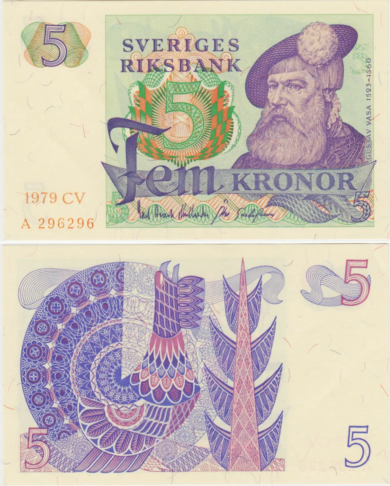 İSVEÇ 5 KRON 1979 ÇİLALTI KONDİSYON.