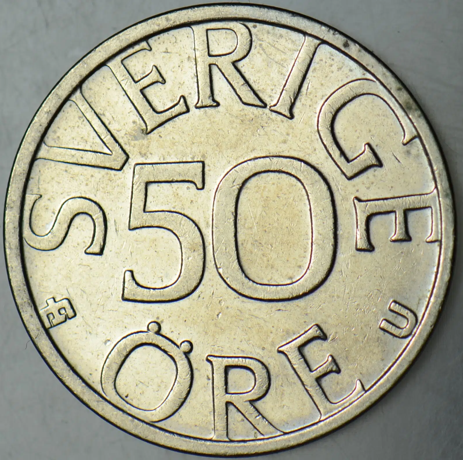 İSVEÇ 50 ÖRE 1981 ÇİLALTI.