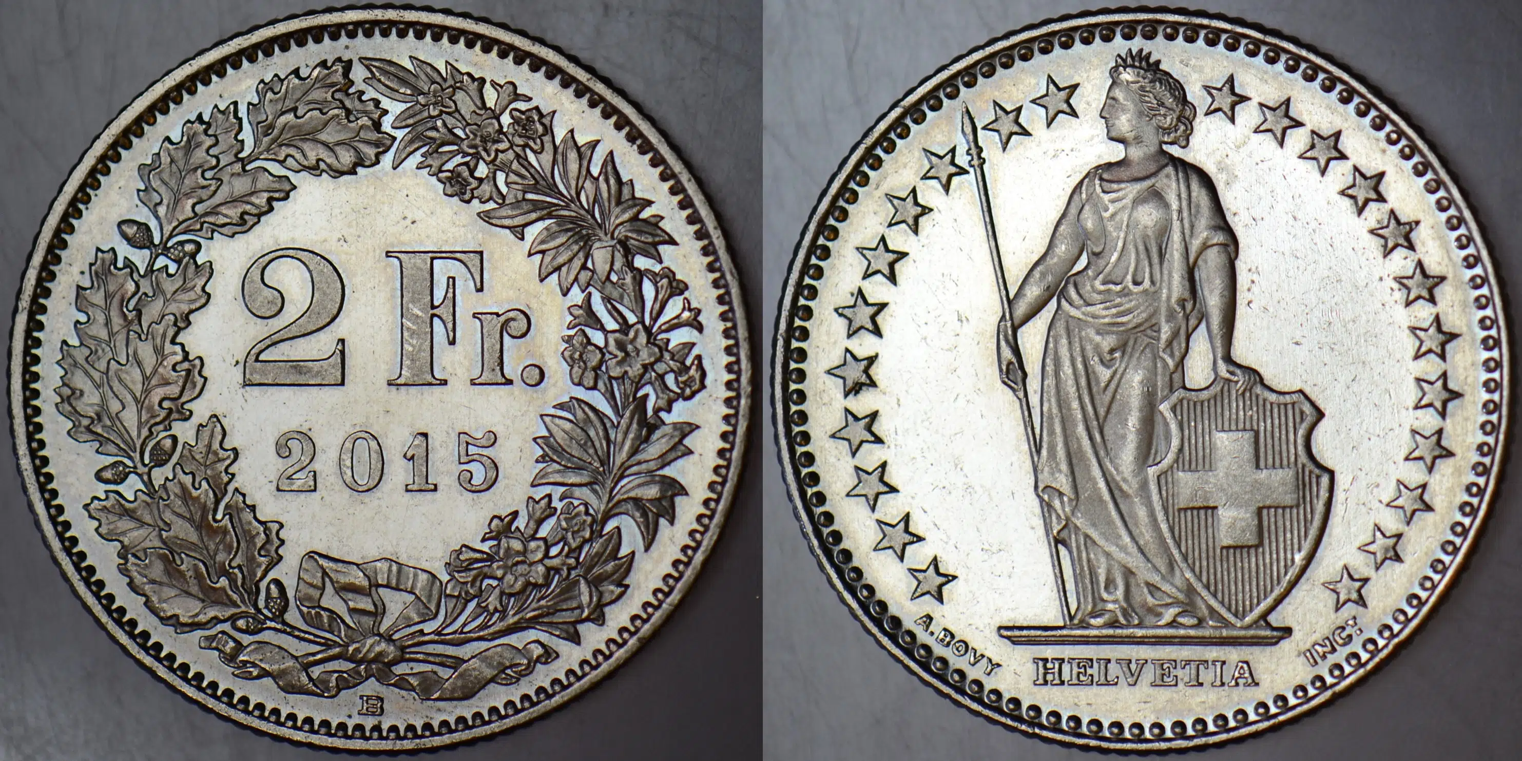 İSVİÇRE 2 FRANK 2015 ÇİL(-)