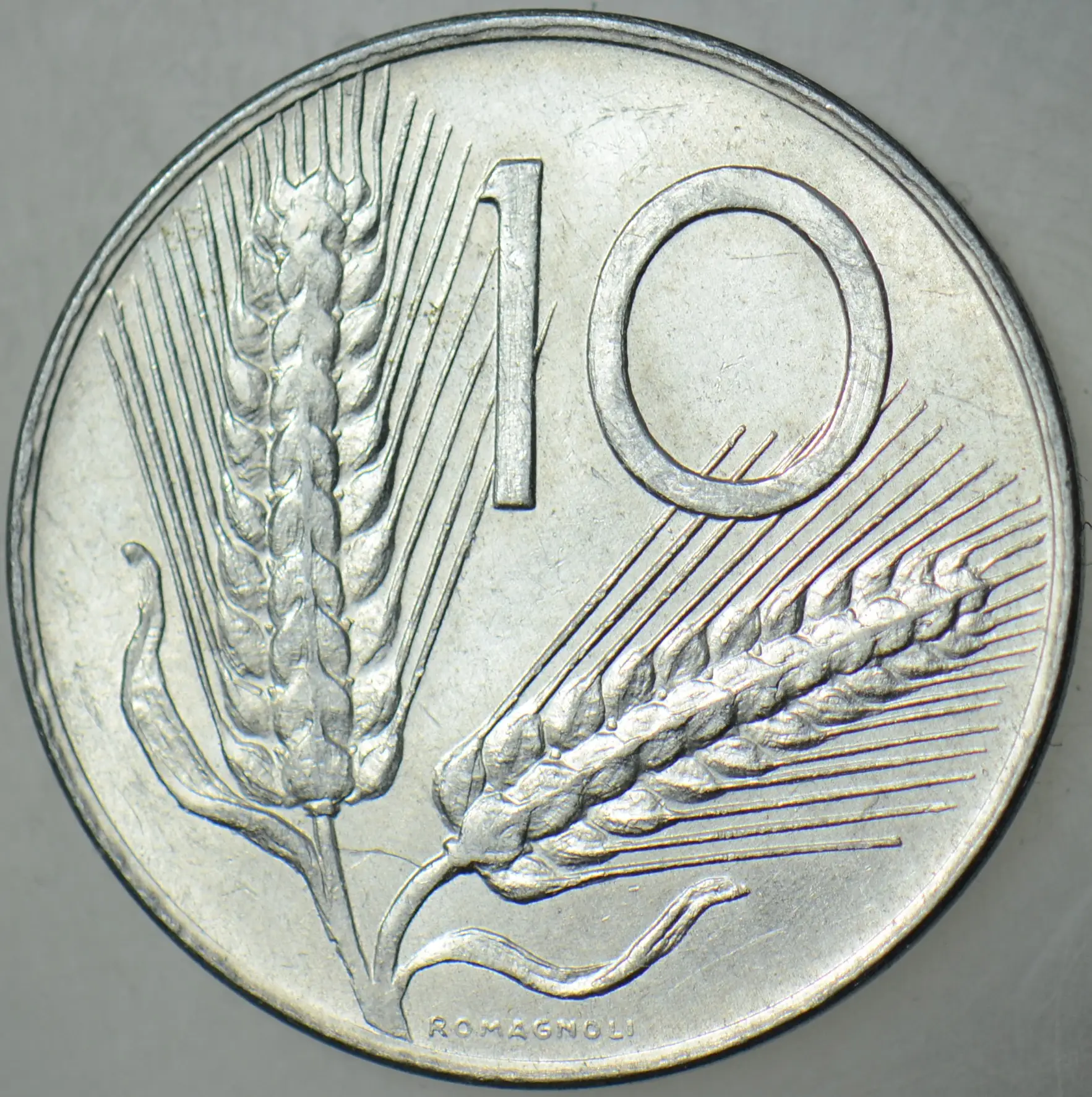 İTALYA 10 LİRET 1975 ÇİLALTI.