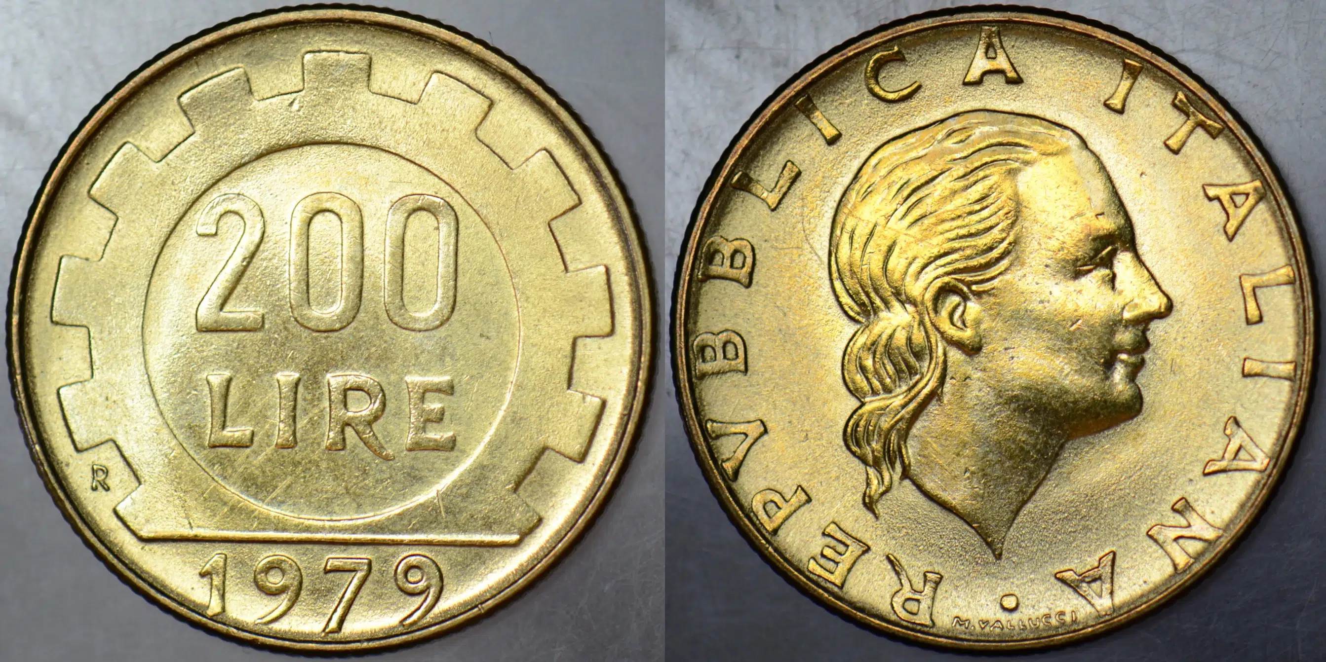 İTALYA 200 LİRET 1979 ÇİL(-)