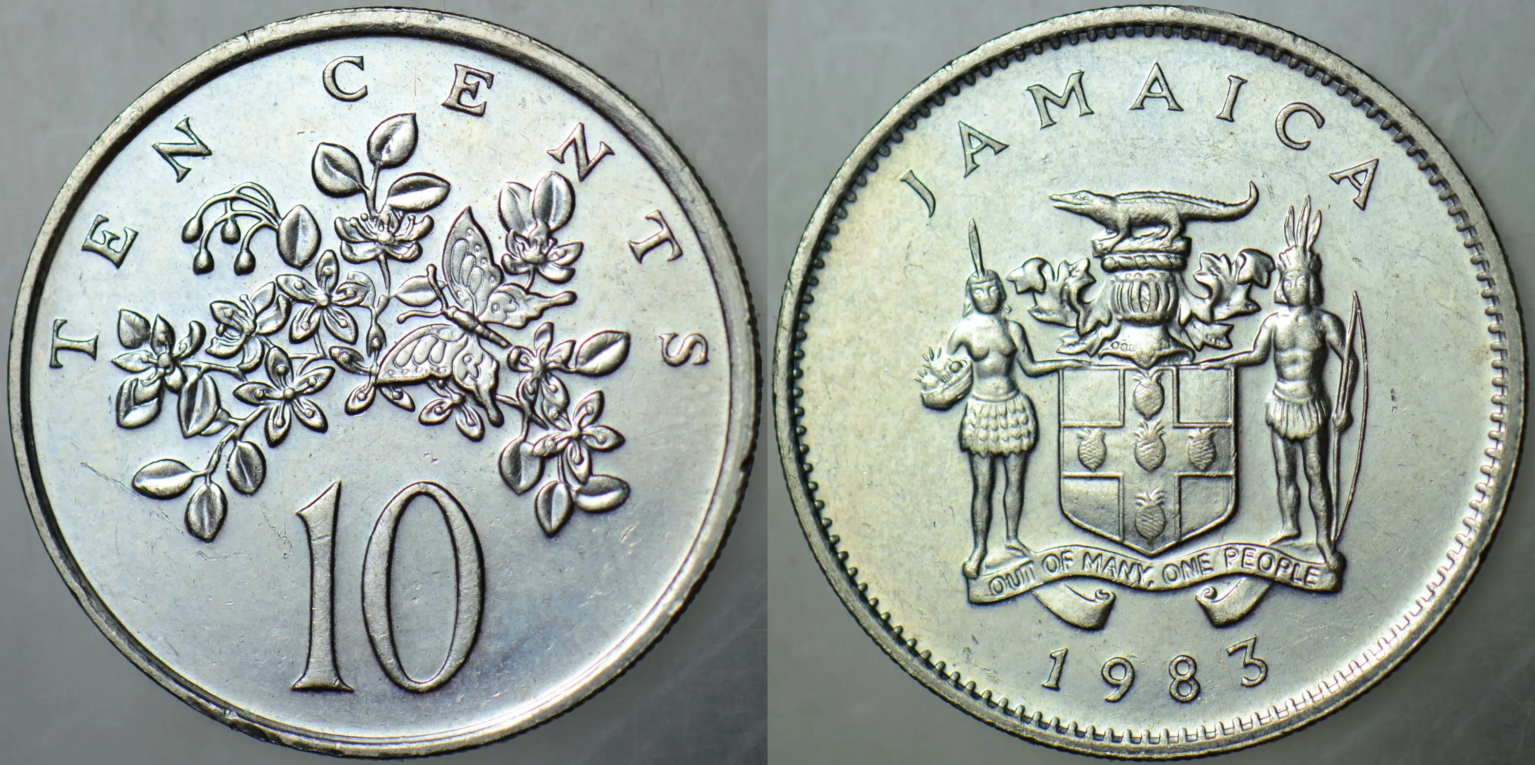 JAMAİKA 10 CENT 1983 ÇİLALTI.