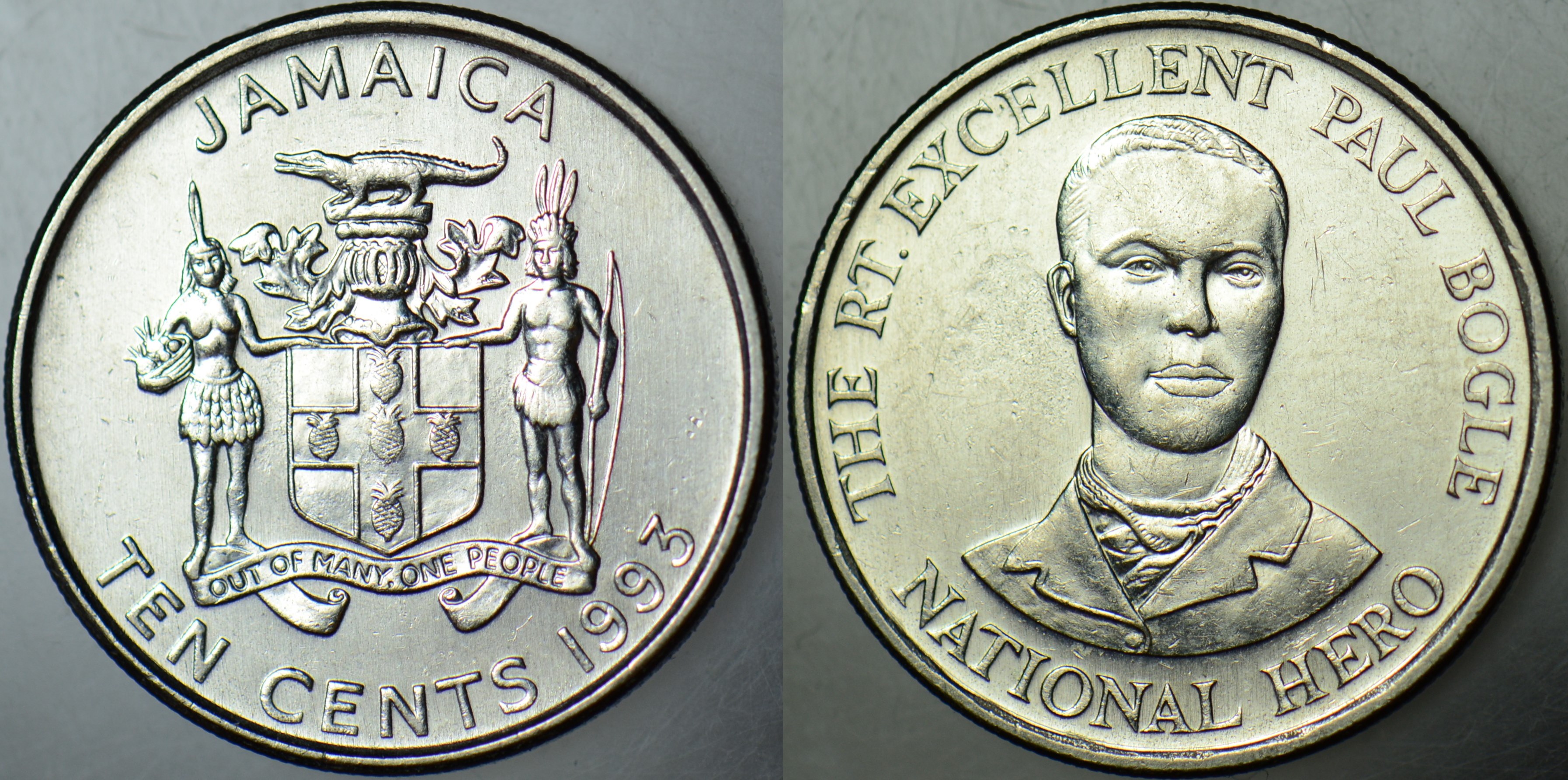 JAMAİKA 10 CENT 1993 ÇİLALTI