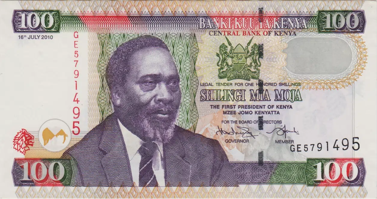 KENYA 100 ŞİLİN 2010 ÇİL KONDİSYON.