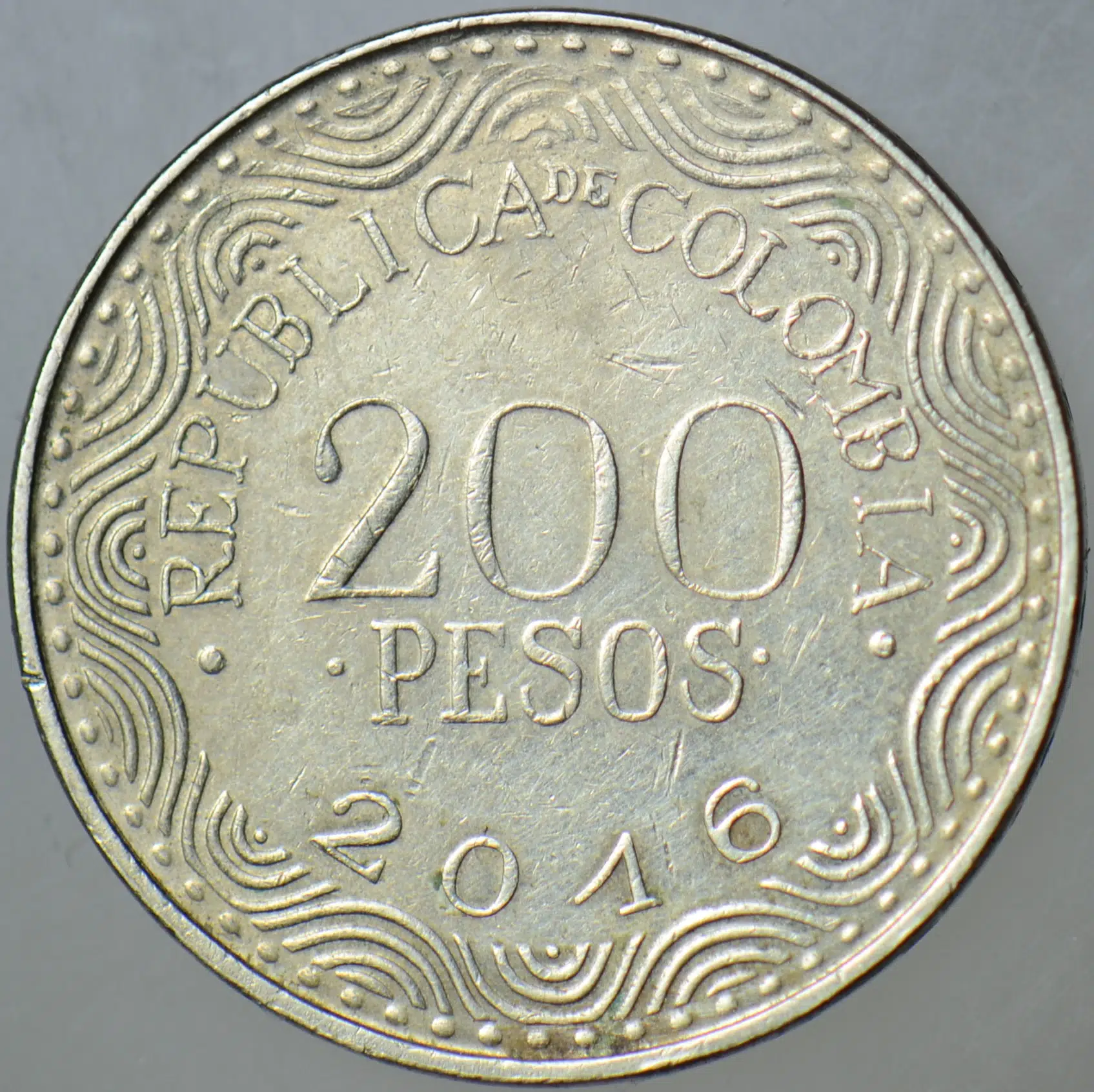 KOLOMBİYA 200 PESO 2016 MACAW PAPAĞANI TEMALI.