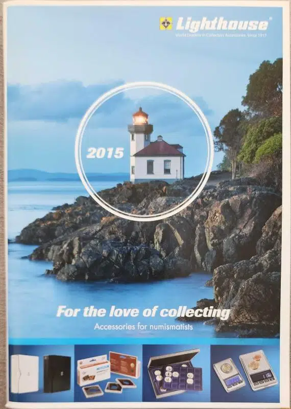 LEUCHTTURM 2015 YILI PARA-PUL VD KOLEKSİYONLAR İÇİN MALZEME KATALOĞU 107 SAYFA İNGİLİZCE. SIFIR.