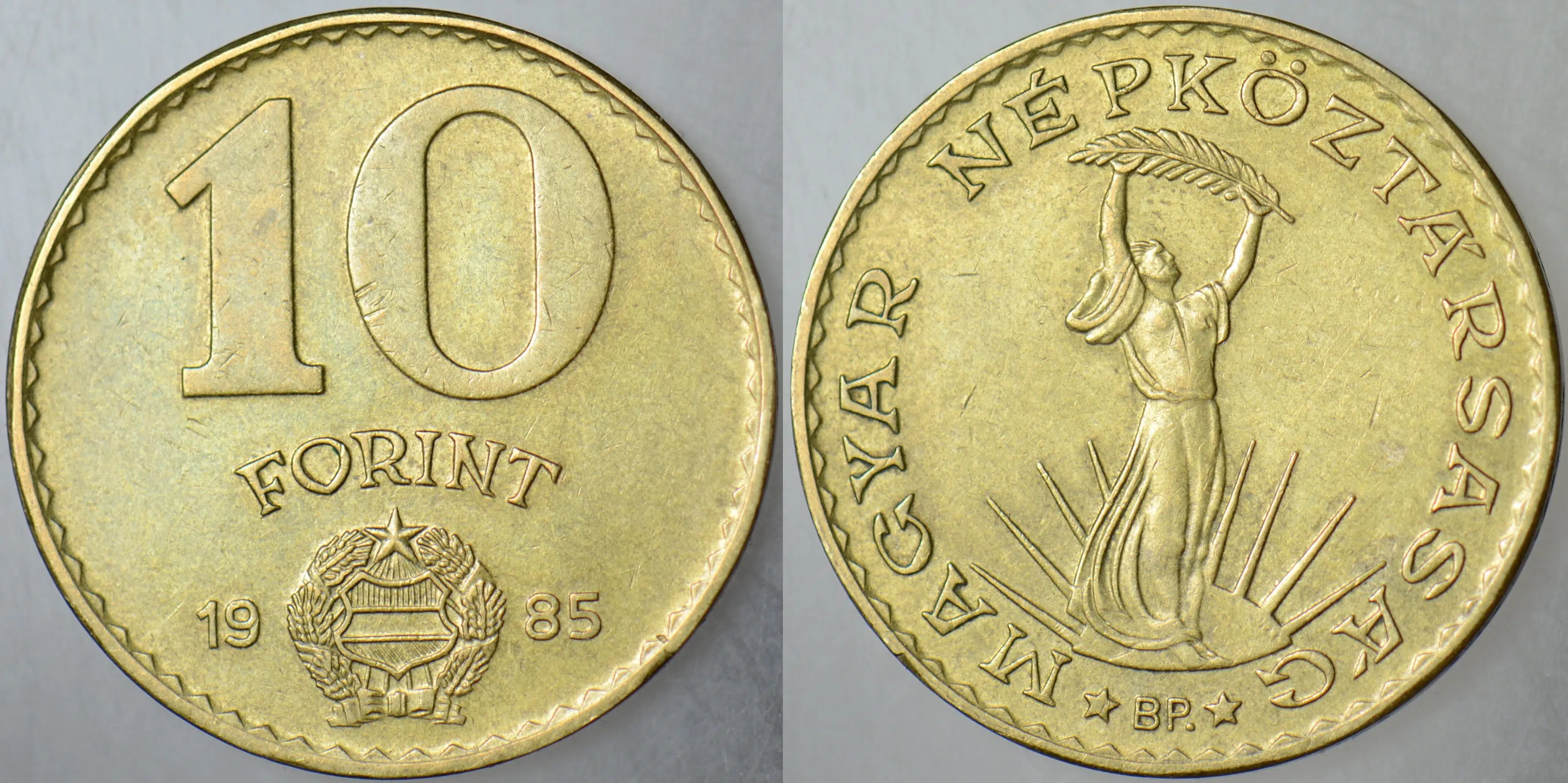 MACARİSTAN 10 FORİNT 1985.