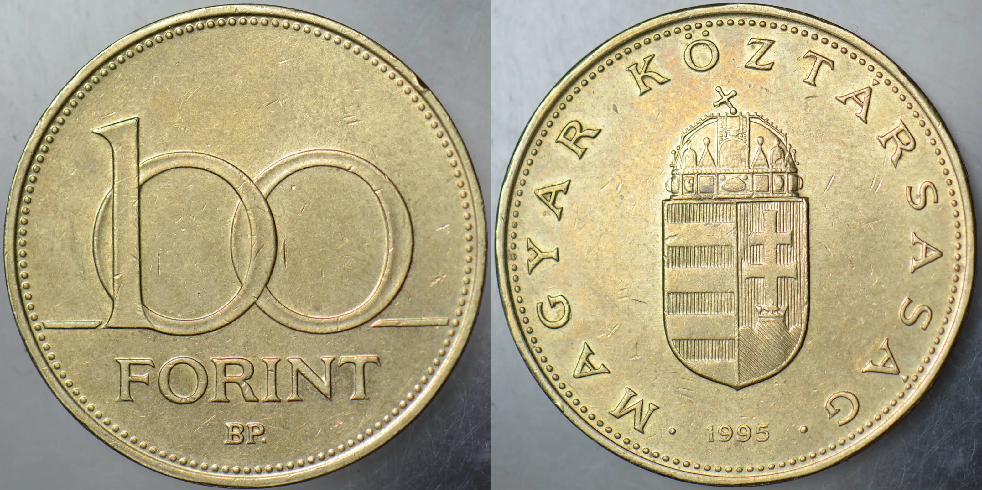 MACARİSTAN 100 FORİNT 1995.