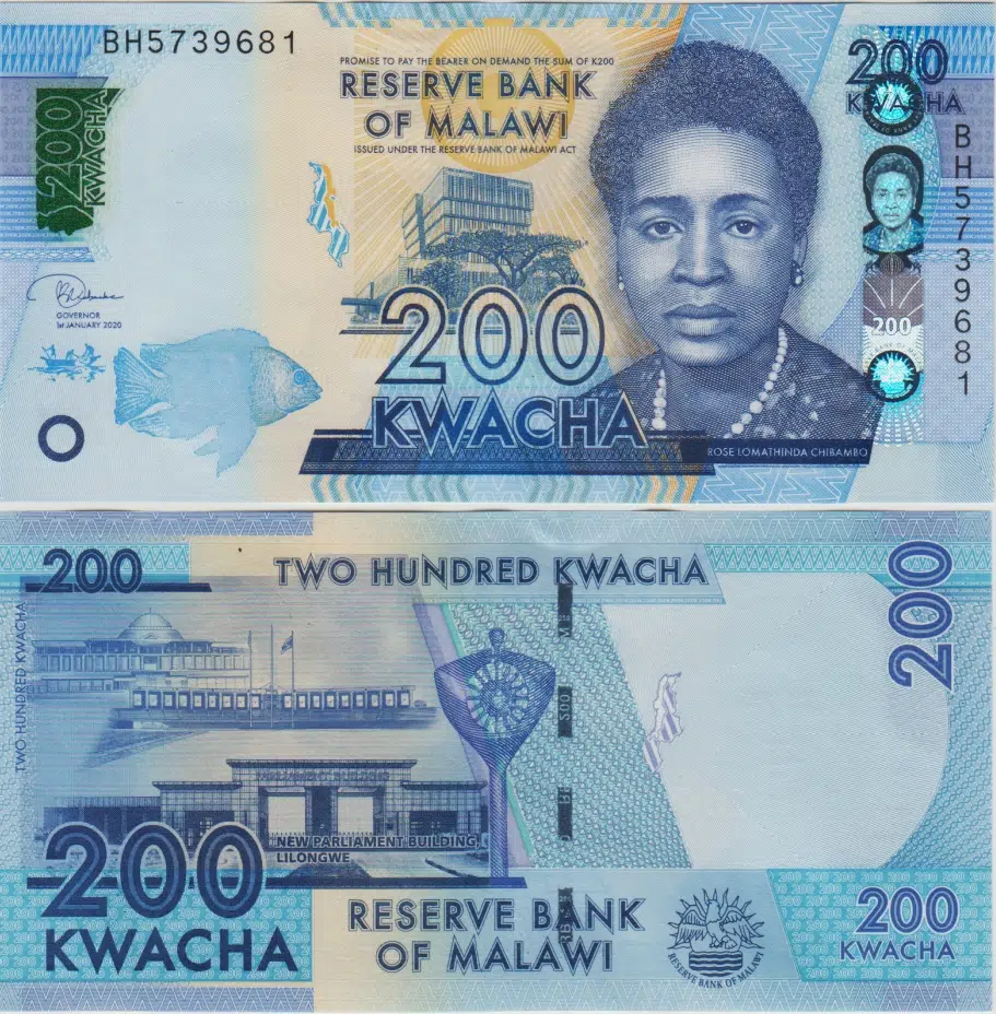 MALAVİ 200 KWACHA 2020 ÇİL.