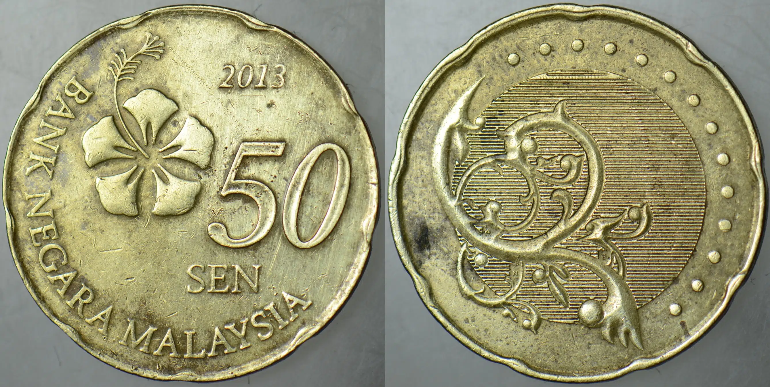 MALEZYA 50 SEN 2013.