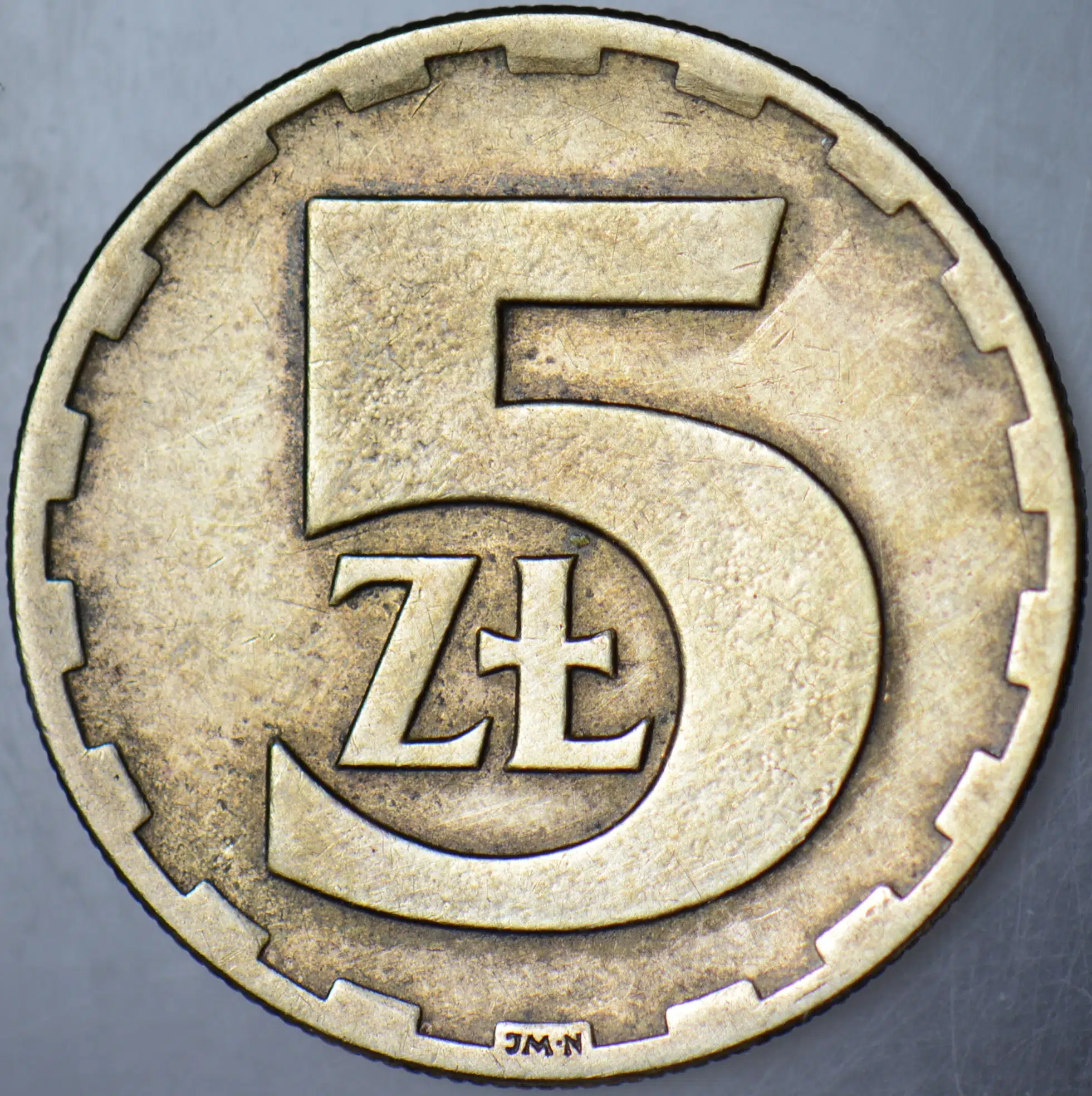 POLONYA 5 ZLOTY 1976.