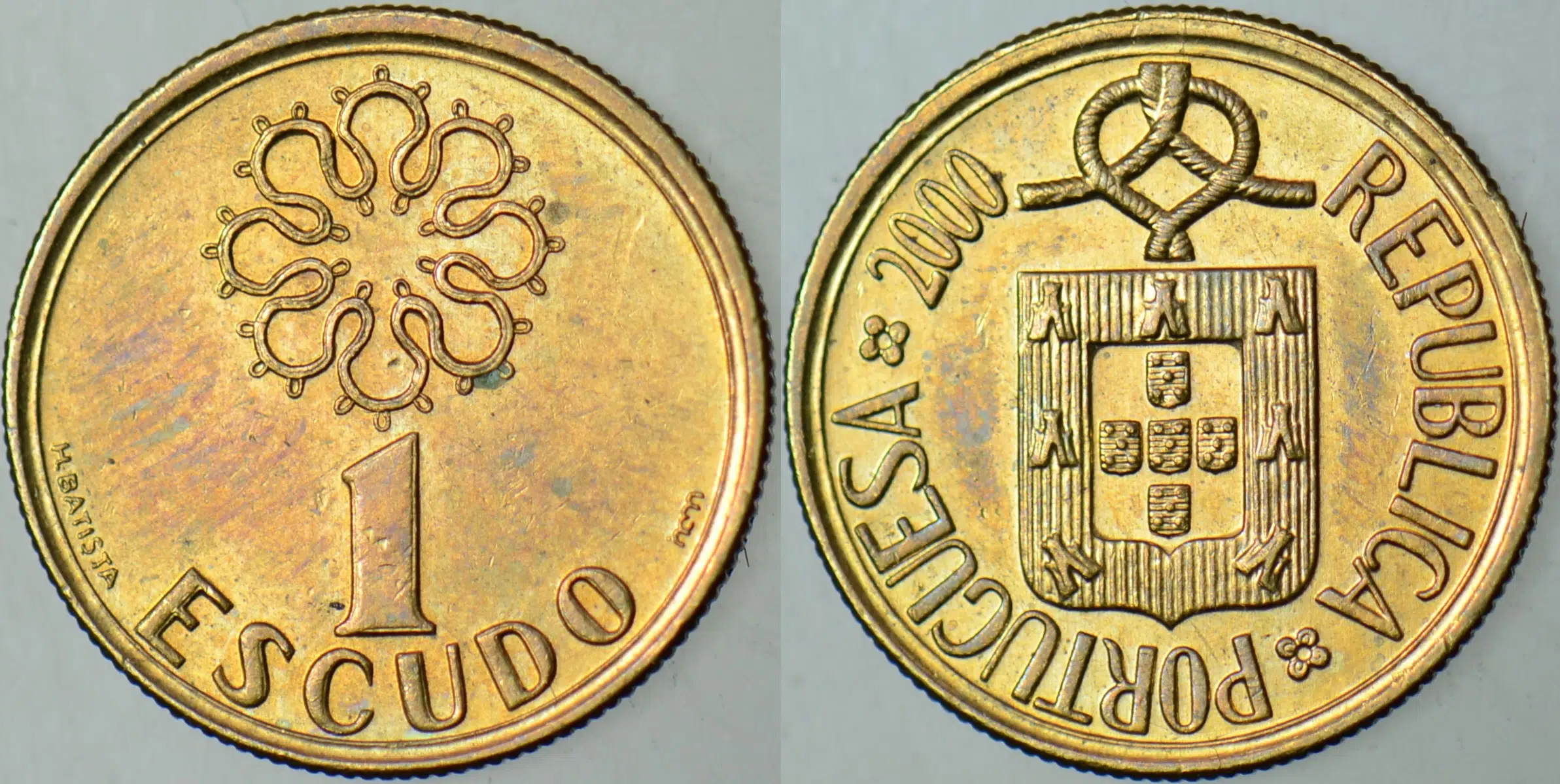 PORTEKİZ 1 ESKUDO 2000 ÇİLALTI.