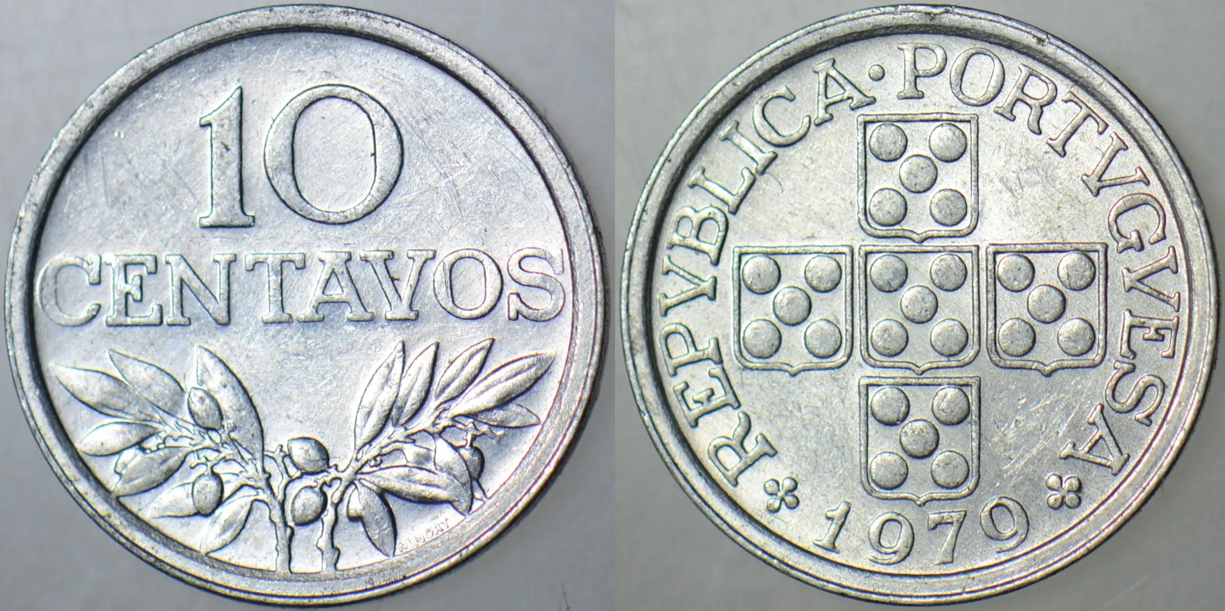 PORTEKİZ 10 CENTAVOS 1979 ÇİLALTI.