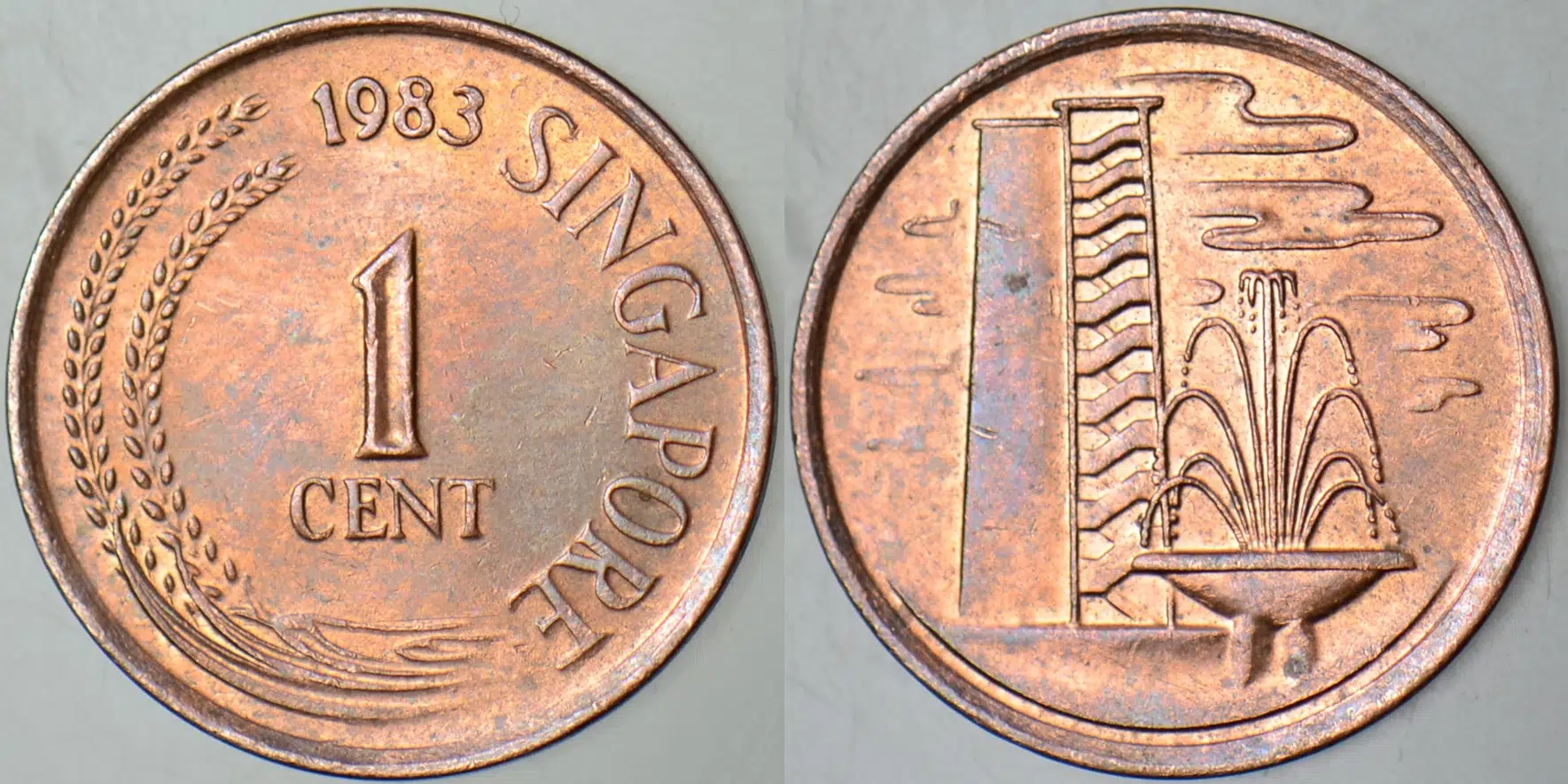 SİNGAPUR 1 CENT 1983 ÇİLALTI++