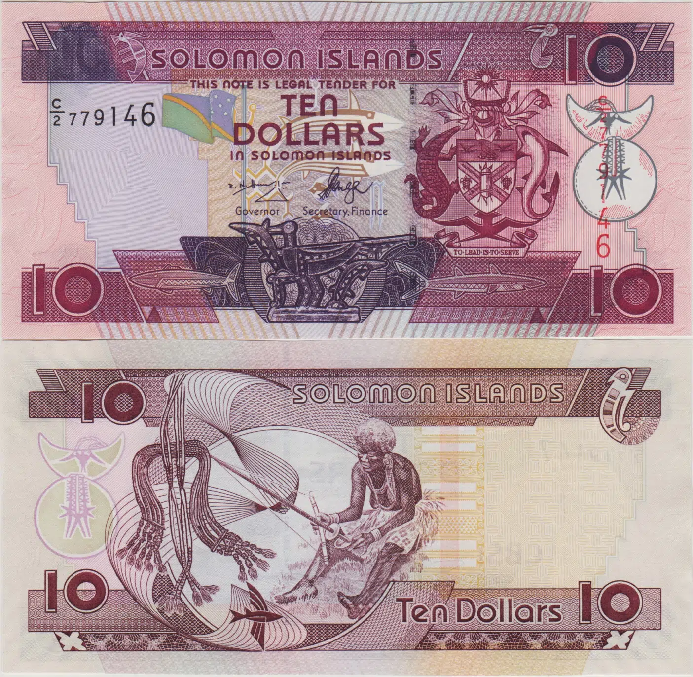 SOLOMON ADALARI 10 DOLAR 2006 ÇİL.