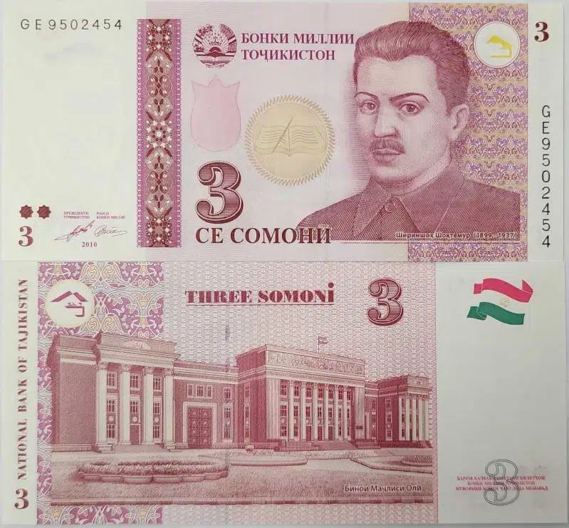 TACİKİSTAN 3 SOMON 2010 ÇİL KONDİSYON.