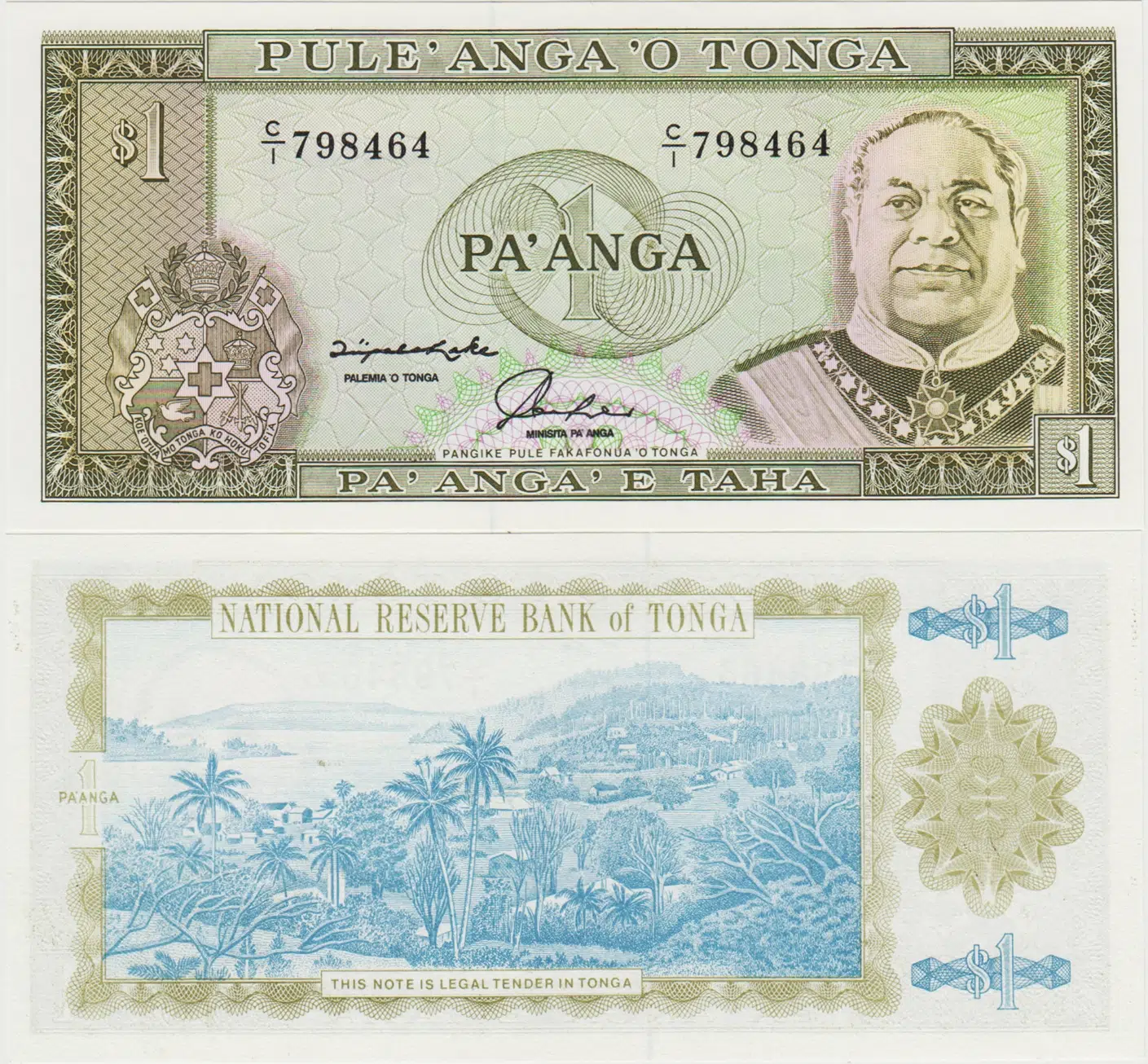 TONGA 1 PAANGA 1992-95 ÇİL.