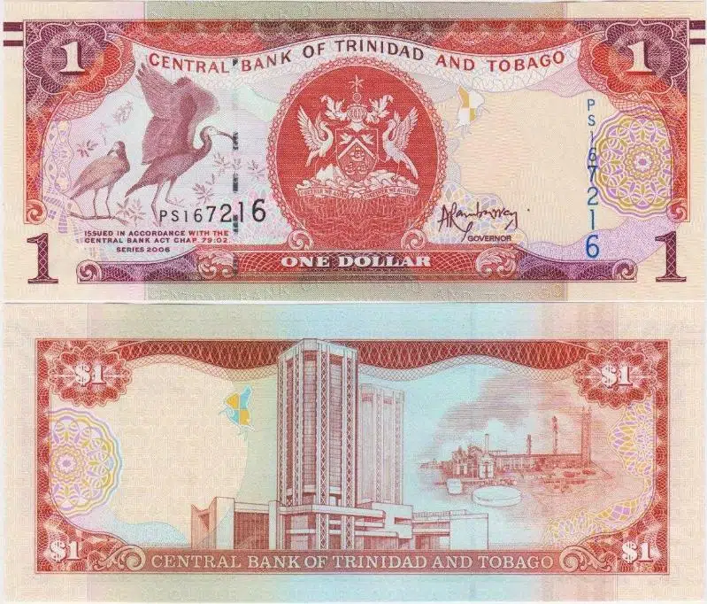 TRİNİDAD VE TOBAGO 1 DOLAR 2006. ÇİL.