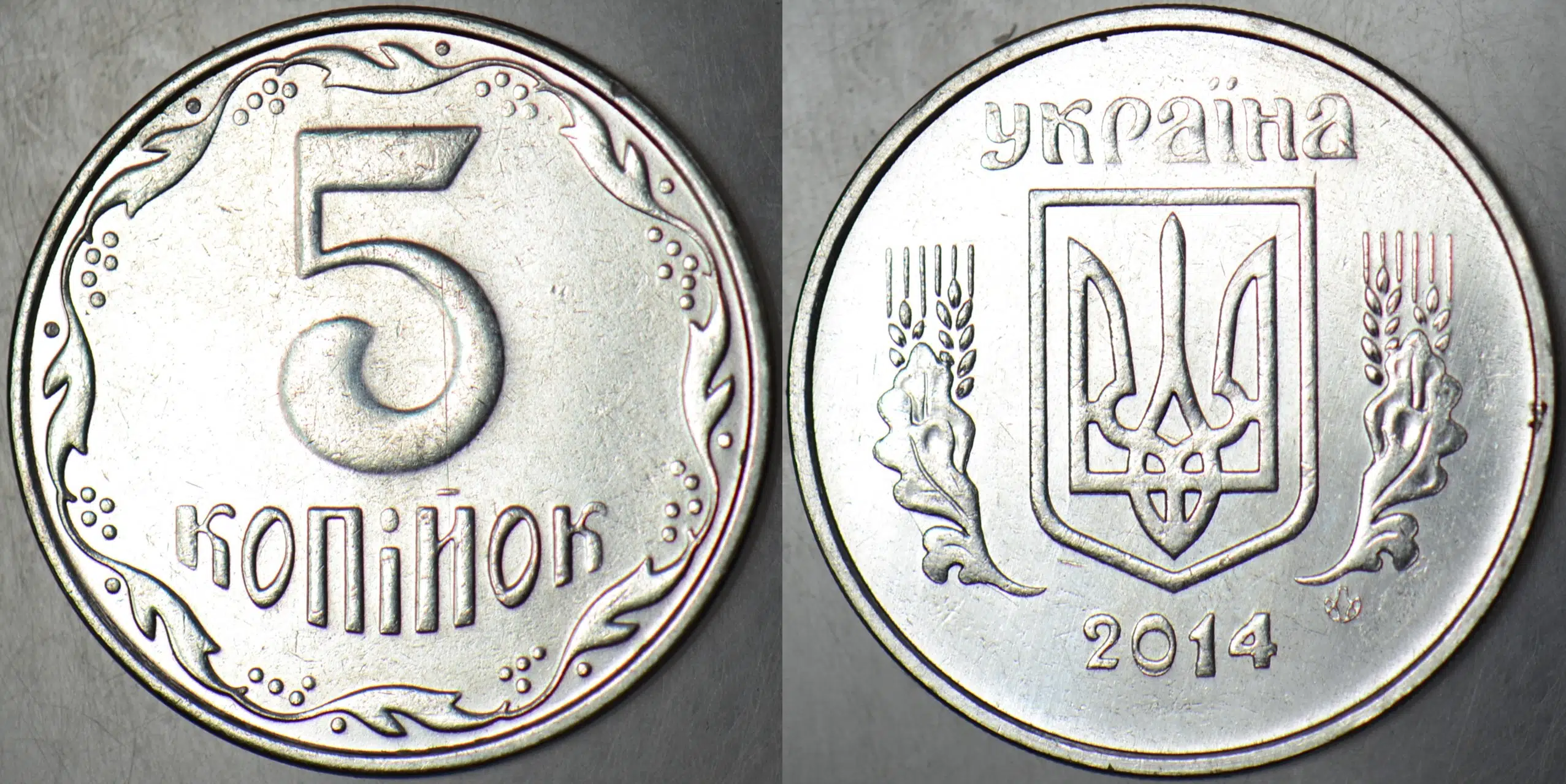 UKRAYNA 5 KOPİYOK 2014.