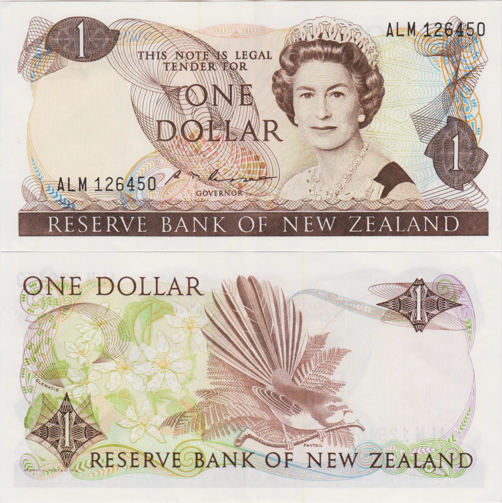 YENİ ZELANDA 1 DOLAR 1985-89 KRALİÇE. ÇİLALTI