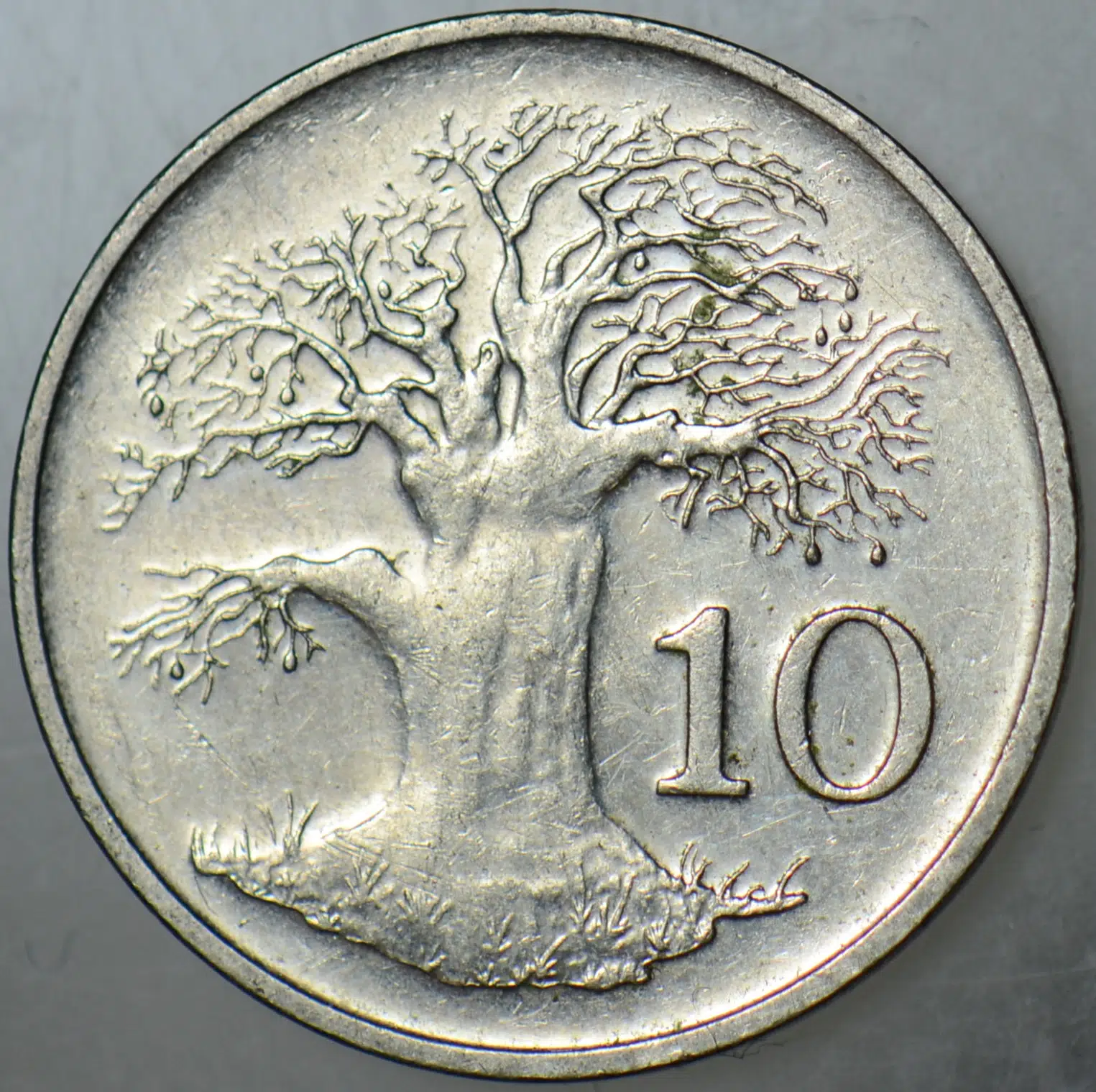 ZİMBABVE 10 CENT 1997.